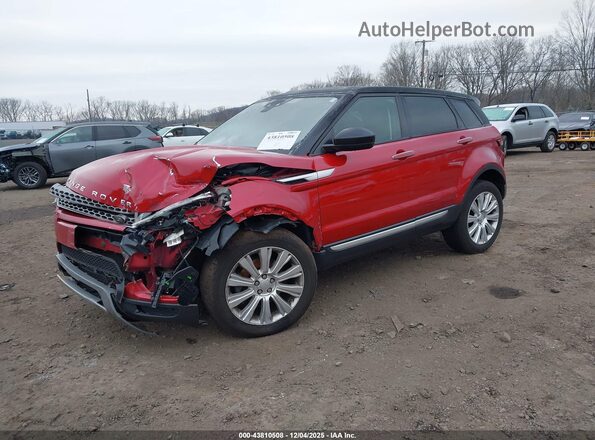 SALVR2RX3JH297963 2018 LAND ROVER RANGE ROVER EVOQUE Red Vista tres cuartos delantera izquierda