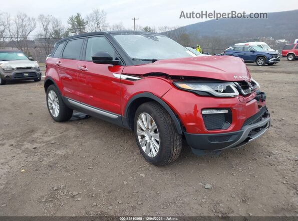SALVR2RX3JH297963 2018 LAND ROVER RANGE ROVER EVOQUE Red Delantero derecho