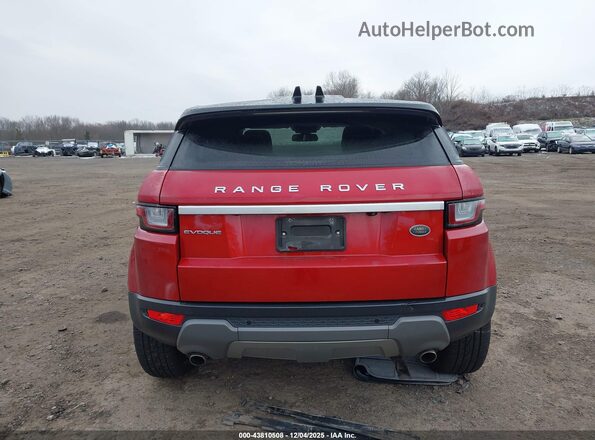 SALVR2RX3JH297963 2018 LAND ROVER RANGE ROVER EVOQUE Red 