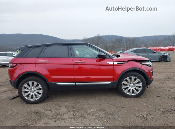 SALVR2RX3JH297963 2018 LAND ROVER RANGE ROVER EVOQUE Red Vista del cuadro de instrumentos