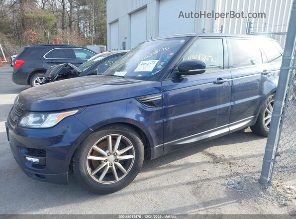 SALWG2FK0HA694536 2017 LAND ROVER RANGE ROVER SPORT Синий Панорамный вид салона 360°