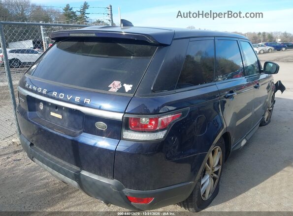 SALWG2FK0HA694536 2017 LAND ROVER RANGE ROVER SPORT Синий Задняя правая четверть