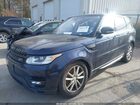 2017 Land Rover Range Rover Sport 3.0l V6 Turbocharged Diesel Se Td6 Синий vin: SALWG2FK0HA694536