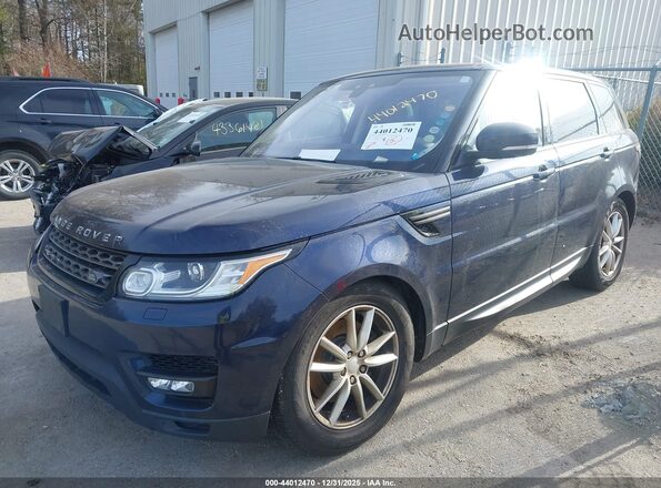 SALWG2FK0HA694536 2017 LAND ROVER RANGE ROVER SPORT Синий Передняя левая четверть