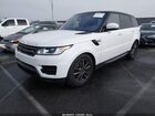 2017 Land Rover Range Rover Sport 3.0l V6 Turbocharged Diesel Se Td6 Белый vin: SALWG2FK8HA175105