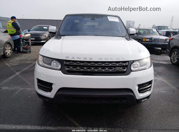 SALWG2FK8HA175105 2017 LAND ROVER RANGE ROVER SPORT Белый Вид задней части салона