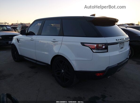 SALWG2FK8HA680951 2017 LAND ROVER RANGE ROVER SPORT Белый Задняя левая четверть