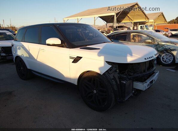 SALWG2FK8HA680951 2017 LAND ROVER RANGE ROVER SPORT Белый Передняя правая четверть
