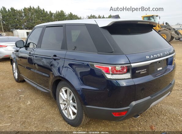 SALWG2FV9HA670651 2017 LAND ROVER RANGE ROVER SPORT Dark Blue Задняя левая четверть