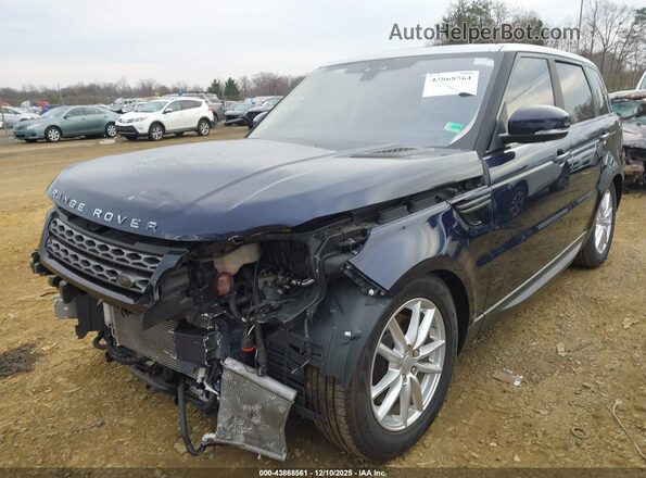 SALWG2FV9HA670651 2017 LAND ROVER RANGE ROVER SPORT Dark Blue Передняя левая четверть