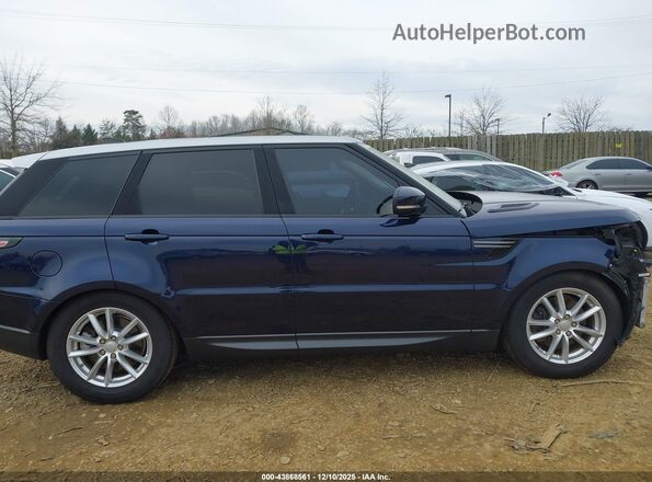 SALWG2FV9HA670651 2017 LAND ROVER RANGE ROVER SPORT Dark Blue Вид задней части салона