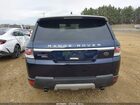 2017 Land Rover Range Rover Sport 3.0l V6 Supercharged Se Dark Blue vin: SALWG2FV9HA670651