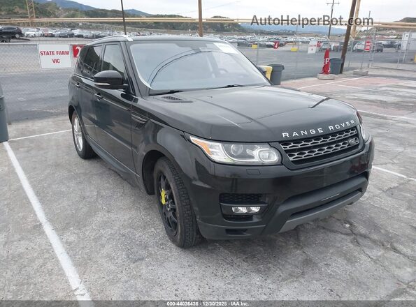 SALWG2KF6GA637426 2016 LAND ROVER RANGE ROVER SPORT Black Front right