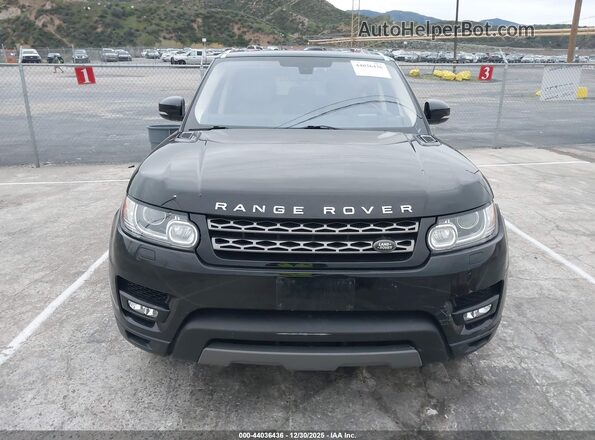 SALWG2KF6GA637426 2016 LAND ROVER RANGE ROVER SPORT Black Instrument cluster view
