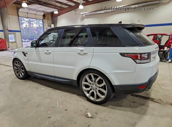 SALWG2PF3GA586363 2016 LAND ROVER RANGE Белый Задняя левая четверть