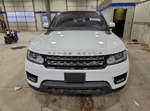 SALWG2PF3GA586363 2016 LAND ROVER RANGE Белый Вид спереди