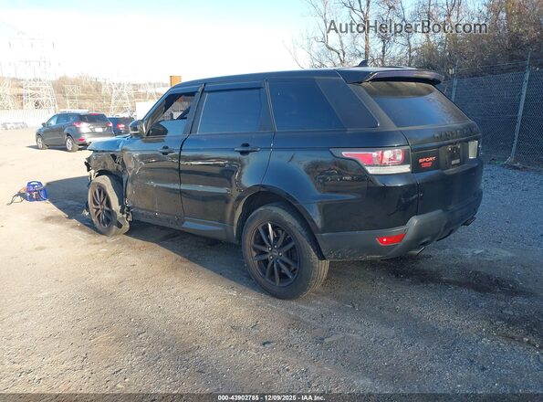 SALWG2PF7GA657743 2016 LAND ROVER RANGE ROVER SPORT Black Tył lewy