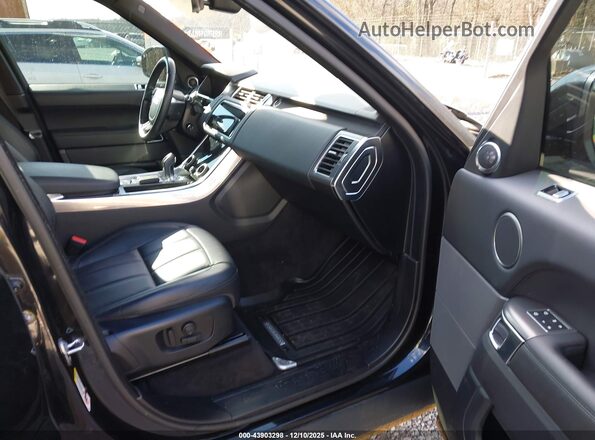 SALWG2SUXMA750404 2021 LAND ROVER RANGE ROVER SPORT Черный Вид салона спереди