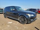 2016 Land Rover Range Rover Sport Sc Black vin: SALWR2EF7GA101462