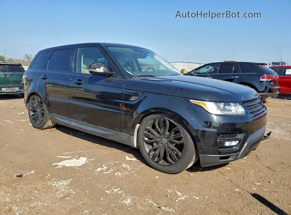 SALWR2EF7GA101462 2016 LAND ROVER RANGE Black Передня права чверть