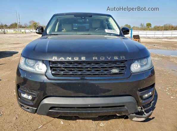 SALWR2EF7GA101462 2016 LAND ROVER RANGE Black Вид спереду