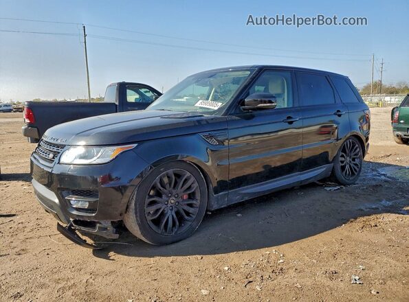 SALWR2EF7GA101462 2016 LAND ROVER RANGE Black Передня ліва чверть