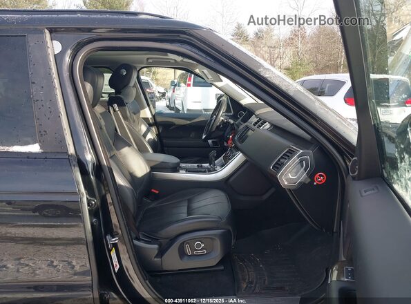SALWR2EF7GA580384 2016 LAND ROVER RANGE ROVER SPORT Black Front interior view