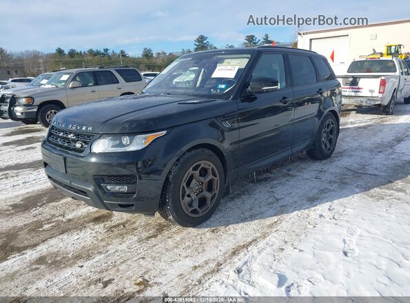 SALWR2EF7GA580384 2016 LAND ROVER RANGE ROVER SPORT Black Front left