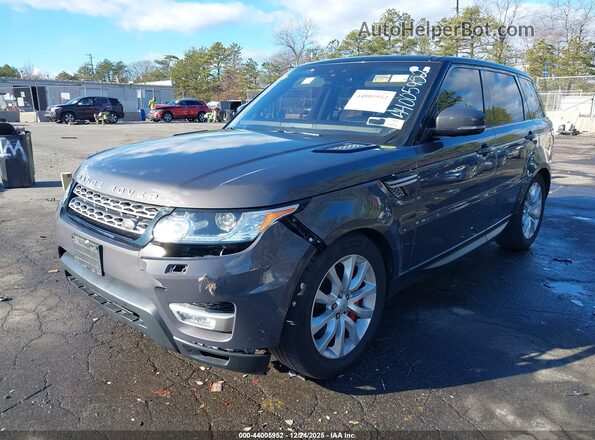 SALWR2FE4HA167412 2017 LAND ROVER RANGE ROVER SPORT Gray წინა მარცხენა ხედი სამი მეოთხედიდან