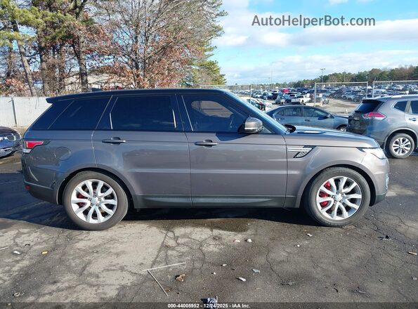 SALWR2FE4HA167412 2017 LAND ROVER RANGE ROVER SPORT Gray უკანა სალონის ხედი