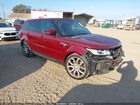 2017 Land Rover Range Rover Sport 3.0l V6 Supercharged Hse Burgundy vin: SALWR2FV3HA683325
