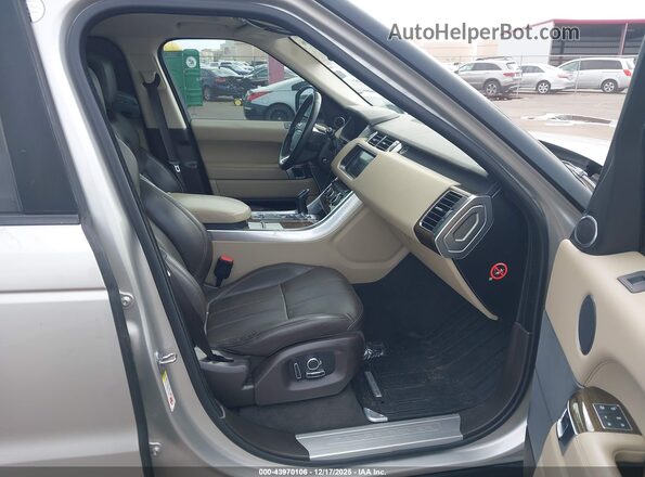 SALWR2FV9HA690408 2017 LAND ROVER RANGE ROVER SPORT Beige Widok wnętrza z przodu
