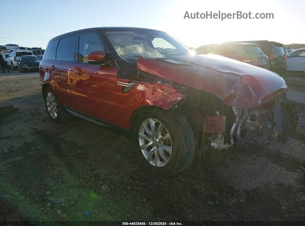 SALWR2FVXHA136262 2017 LAND ROVER RANGE ROVER SPORT Red Przód prawy