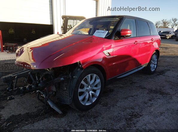SALWR2FVXHA136262 2017 LAND ROVER RANGE ROVER SPORT Red Przód lewy
