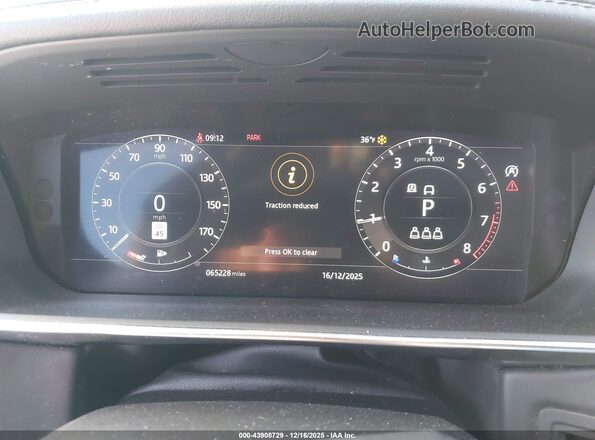 SALWR2RE0KA836942 2019 LAND ROVER RANGE ROVER SPORT Red Vista de los asientos traseros