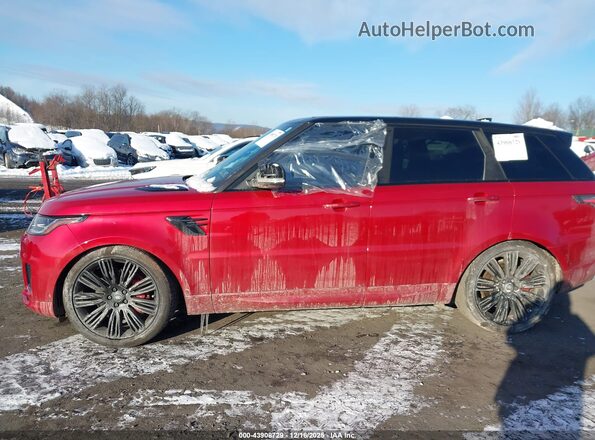 SALWR2RE0KA836942 2019 LAND ROVER RANGE ROVER SPORT Red Vista interior de 360 grados