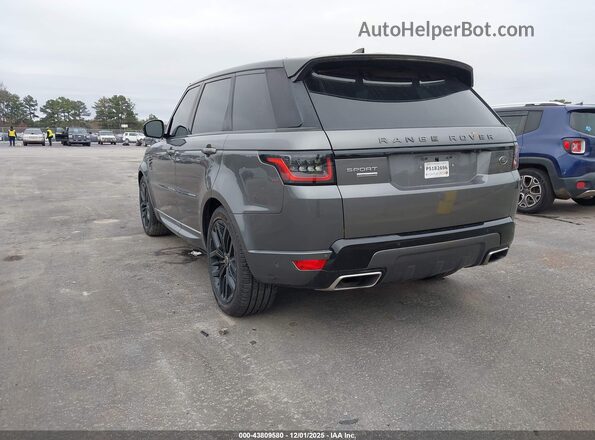 SALWR2RE2JA182895 2018 LAND ROVER RANGE ROVER SPORT Серый Задняя левая четверть