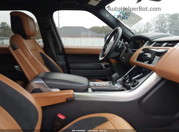 SALWR2RE2JA182895 2018 LAND ROVER RANGE ROVER SPORT Серый Вид салона спереди