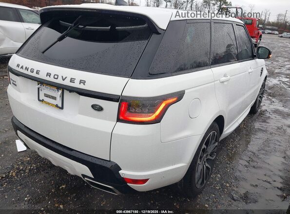 SALWR2RE6JA801952 2018 LAND ROVER RANGE ROVER SPORT Белый Задняя правая четверть