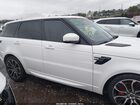 2018 Land Rover Range Rover Sport Supercharged/supercharged Dynamic Белый vin: SALWR2RE6JA801952