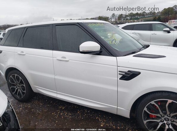 SALWR2RE6JA801952 2018 LAND ROVER RANGE ROVER SPORT Белый Вид задней части салона
