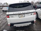2018 Land Rover Range Rover Sport Supercharged/supercharged Dynamic Белый vin: SALWR2RE6JA801952