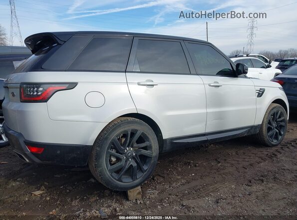 SALWR2RK2JA186497 2018 LAND ROVER RANGE ROVER SPORT Gray უკანა სალონის ხედი