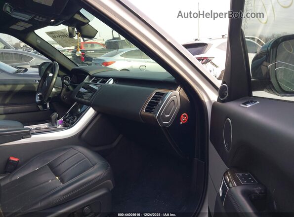 SALWR2RK2JA186497 2018 LAND ROVER RANGE ROVER SPORT Gray წინა სალონის ხედი