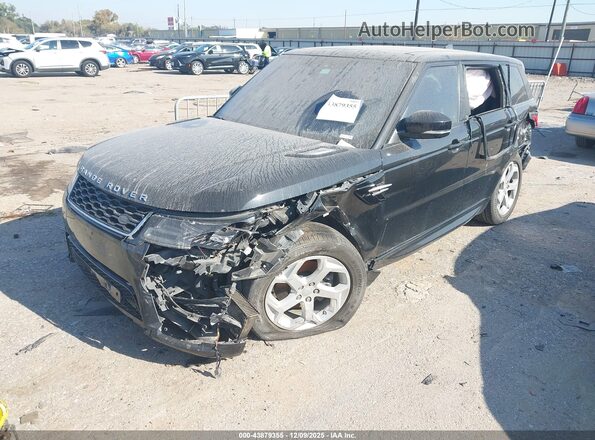 SALWR2RK2JA801579 2018 LAND ROVER RANGE ROVER SPORT Черный Передняя левая четверть