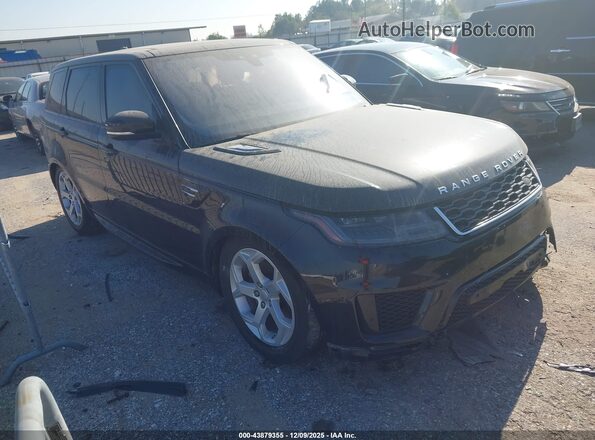 SALWR2RK2JA801579 2018 LAND ROVER RANGE ROVER SPORT Черный Передняя правая четверть