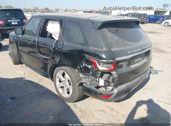 SALWR2RK2JA801579 2018 LAND ROVER RANGE ROVER SPORT Черный Задняя левая четверть