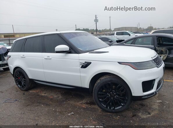 SALWR2RK3JA184774 2018 LAND ROVER RANGE ROVER SPORT White Vista interior trasera