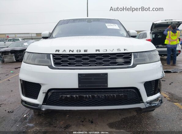 SALWR2RK3JA184774 2018 LAND ROVER RANGE ROVER SPORT White Vista del cuadro de instrumentos