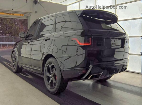 SALWR2RK6JA407437 2018 LAND ROVER RANGE ROVER Черный Задняя правая четверть
